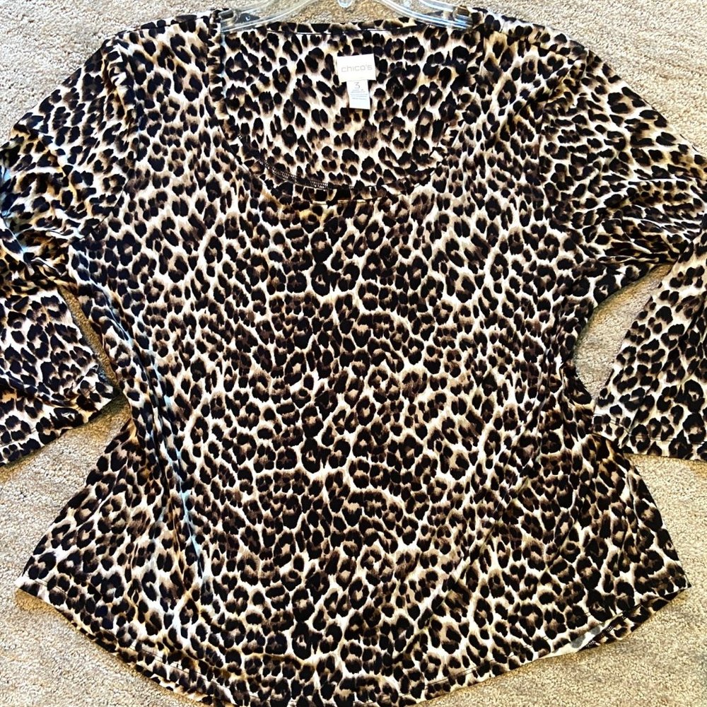 Animal Print Top from Chico's